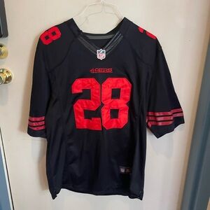 Black and Red 49ers Jersey